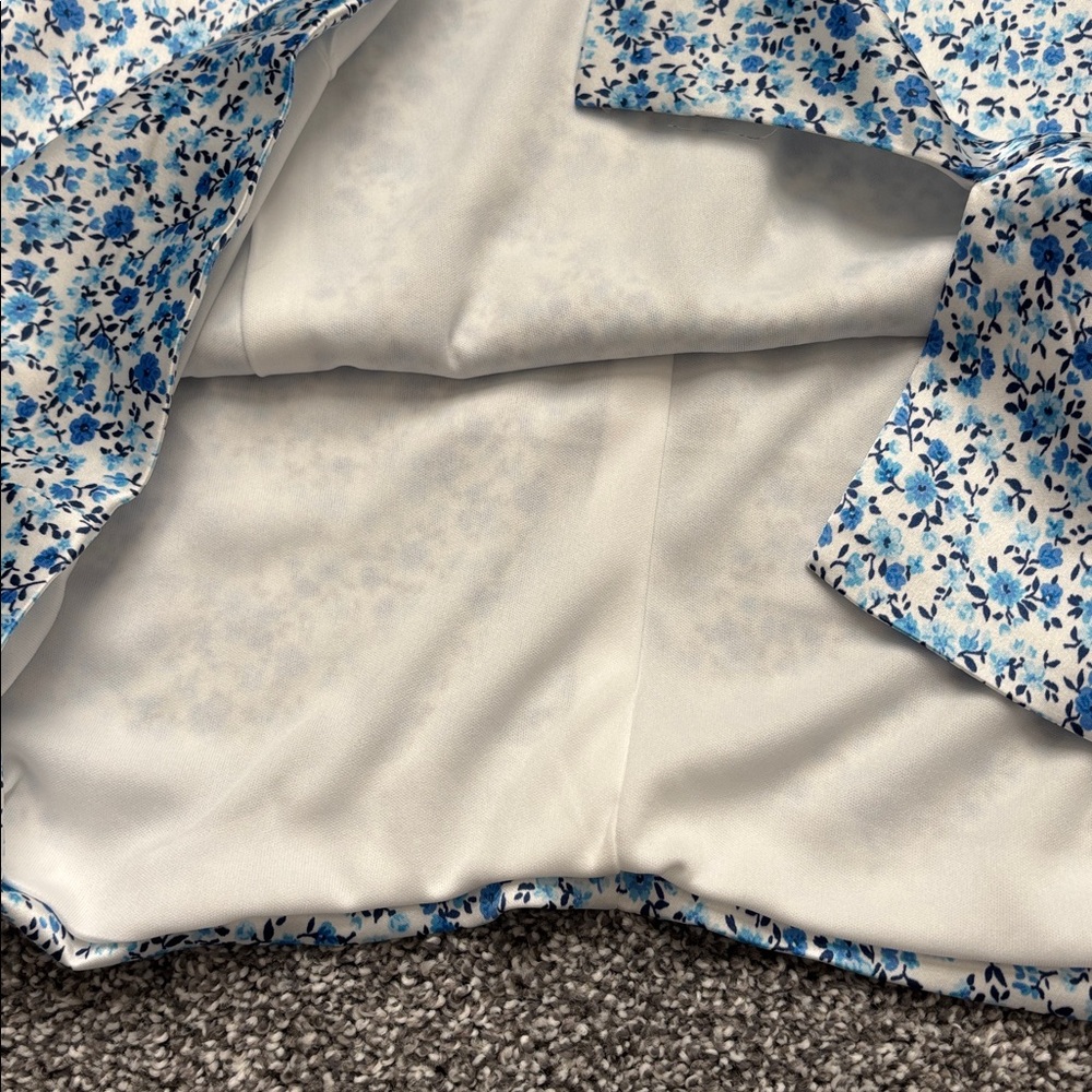 NWT Altar’d State Annalissy Floral Strapless Mini Dress Size Large - Picture 4 of 16